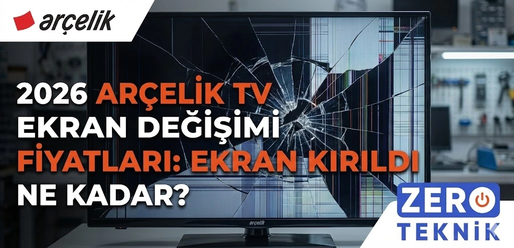 Arçelik 102 ekran tv paneli tamiri ve fiyat listesi