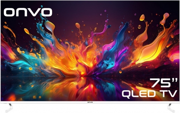 Onvo 75OVF9001UQ 4K Ultra HD 75" 190 Ekran Uydu Alıcılı Google Smart QLED TV
