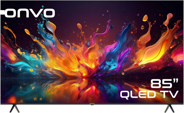 Onvo 85OVF9000UQ 4K Ultra HD 85" 216 Ekran Uydu Alıcılı Google Smart QLED TV