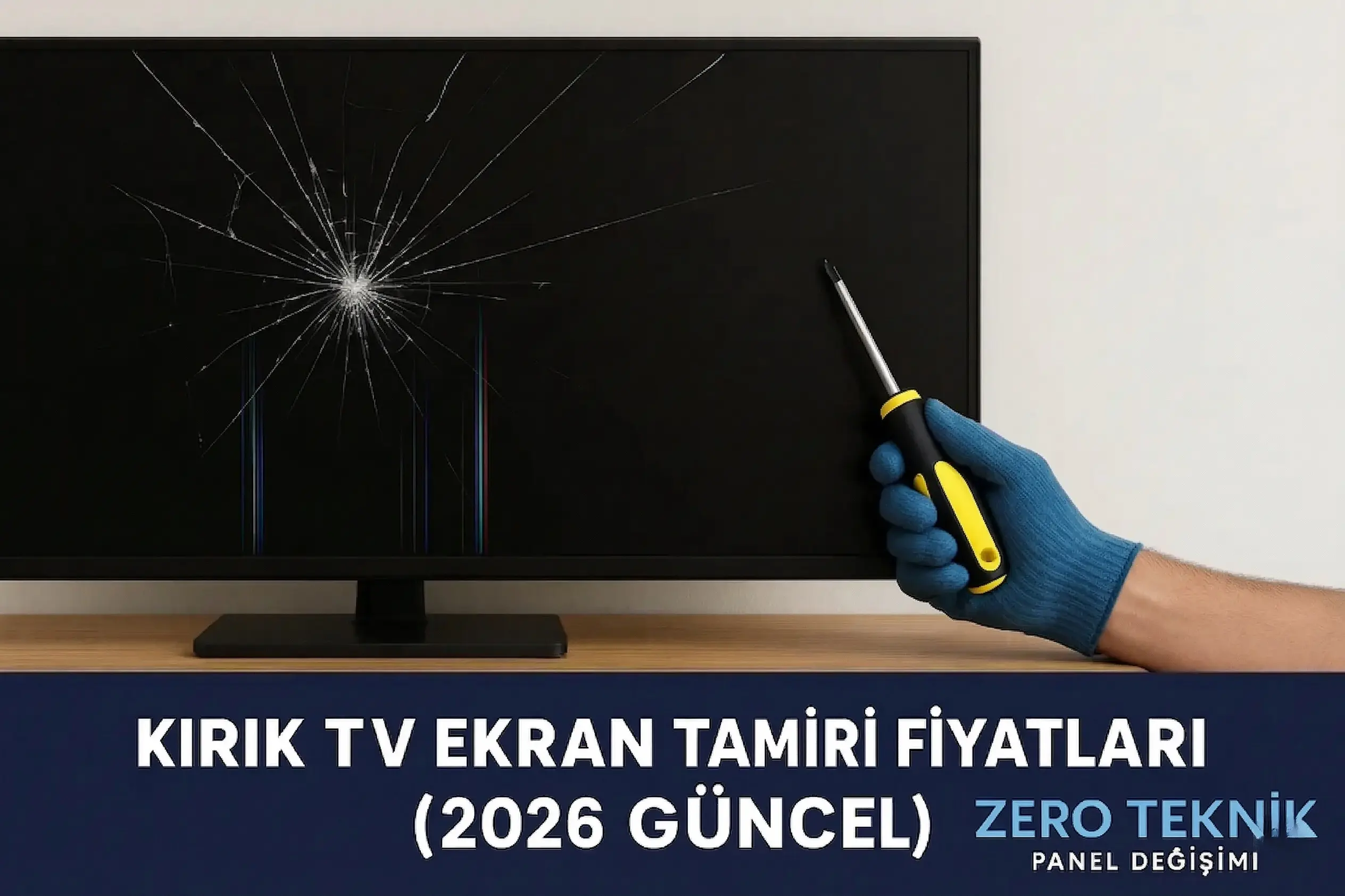 Kırık TV Ekran Tamiri Fiyatları (2026 Güncel Liste)