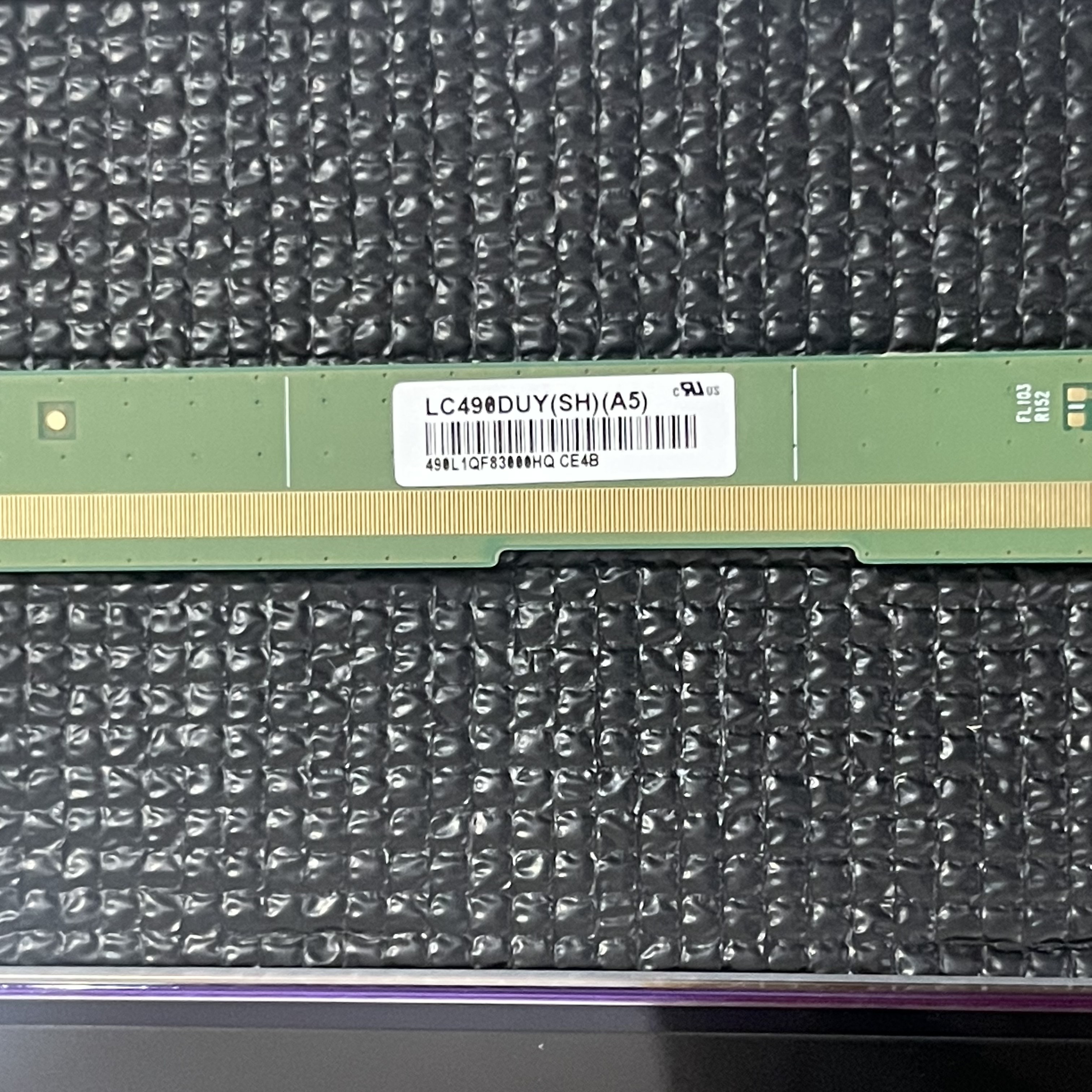 LC490DUY-SHA5 TV PANEL (OPENCELL)