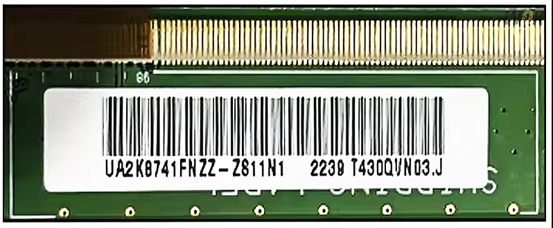 T430QVN03.J TV PANEL (OPENCELL)