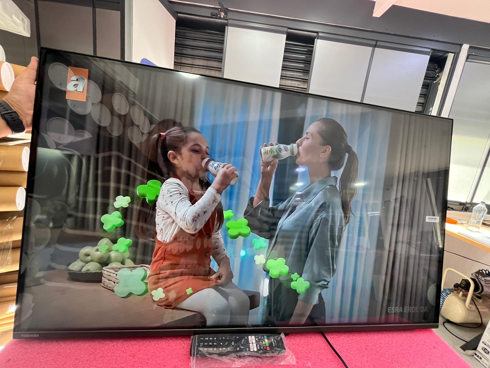 Toshiba 50UV3463DT 4K Ultra HD 50'' 126 Ekran Uydu Alıcılı Smart LED TV