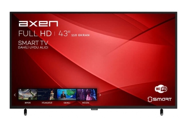 Axen AX43DIL13TNR 43" 108 Ekran FHD Android Smart LED TV