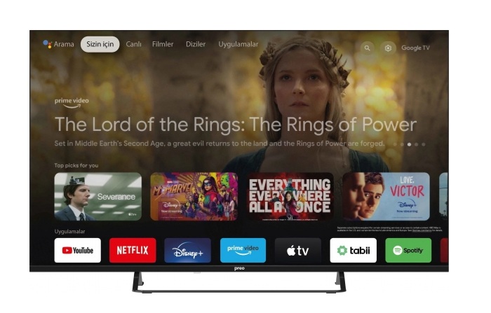 Preo PR50EG8000QF Ultra HD (4K) TV