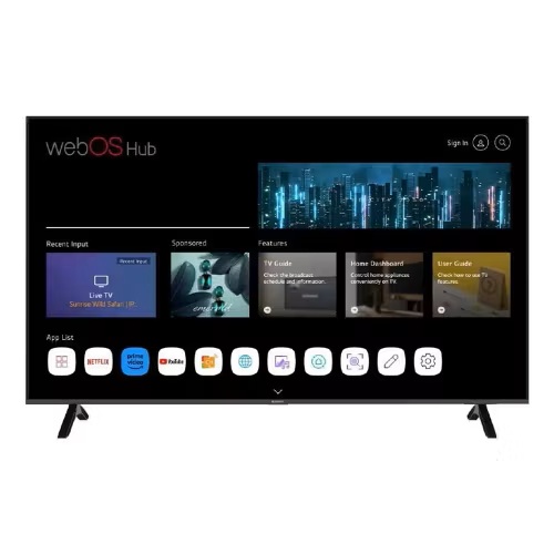 Preo PR50FMN252 4K Ultra HD 50" 127 Ekran Uydu Alıcılı webOS Smart LED TV